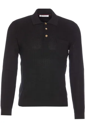 Brunello Cucinelli Polo de canalé
