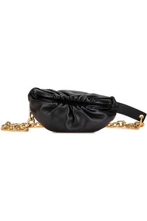 Bottega Veneta Riñonera Pouch en piel de borrego con cadena 2012-2024