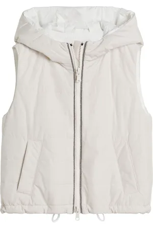 Brunello Cucinelli Chaleco Thermore® acolchado