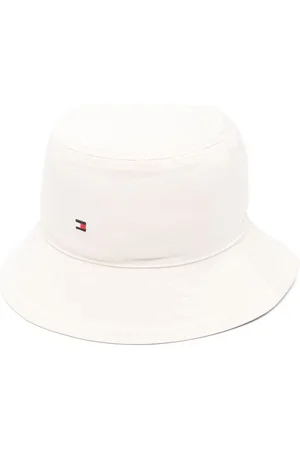 Tommy Hilfiger Sombrero de pescador con bandera pequeña