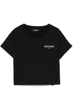 Balmain Camiseta con logo estampado