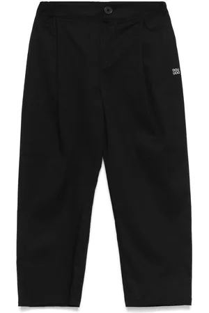 DOUUOD KIDS Pantalones con logo estampado