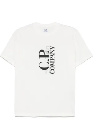 C.P. Company Camiseta con logo estampado
