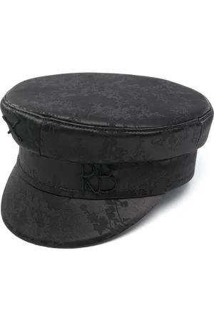 Ruslan Baginskiy Gorra con motivo floral en jacquard