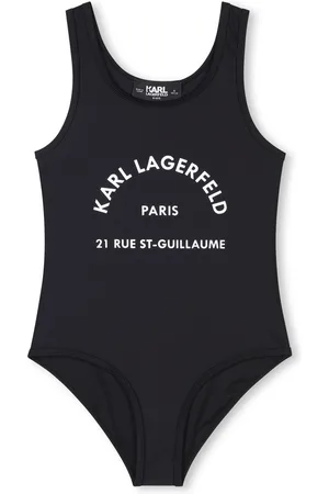 Karl Lagerfeld Bañador con logo estampado