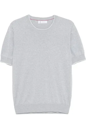 Brunello Cucinelli Camiseta de punto fino