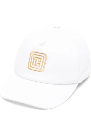 Balmain Gorra con logo bordado