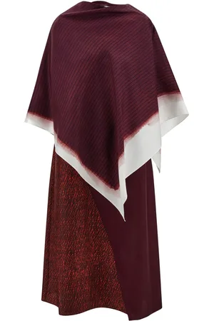 Salvatore Ferragamo Vestido midi con diseño a capas