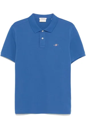 GANT Polo con motivo de escudo y manga corta