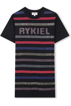 Sonia Rykiel Enfant Vestido corto con detalle del logo