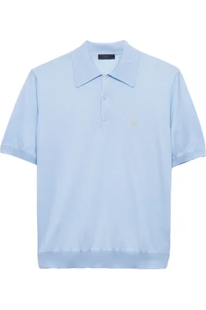 Prada Polo de punto fino