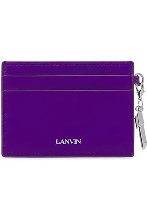 Lanvin Tarjetero de piel