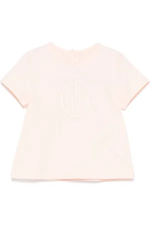 Chloé Camiseta con logo bordado