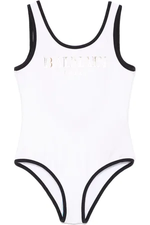 Balmain Bañador con logo estampado