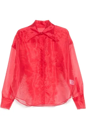 Atu Body Couture Camisa con detalle de encaje de x Rue Ra