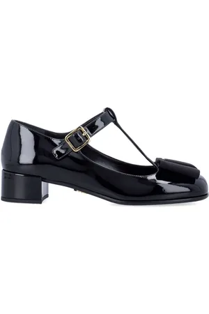Prada Zapatos Mary Jane con tacón de 35 mm y lazo