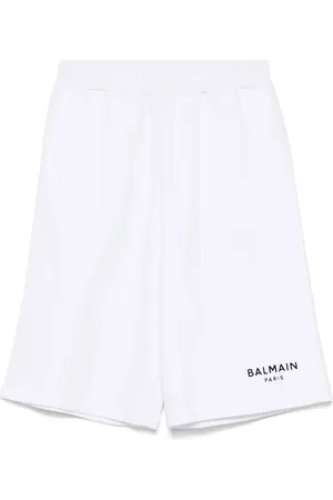 Balmain Bañador con aplique del logo