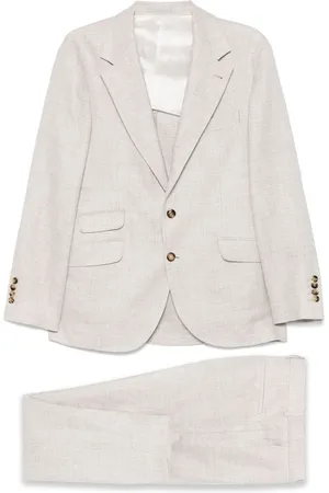 Brunello Cucinelli Traje con botones
