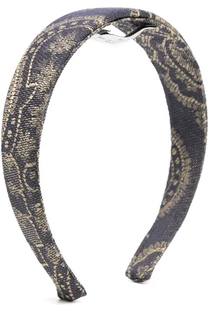 Etro Diadema con motivo de cachemira