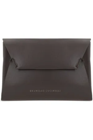 Brunello Cucinelli Bolso de mano Duo de cuero