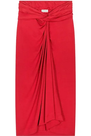 DRIES VAN NOTEN Falda fruncida