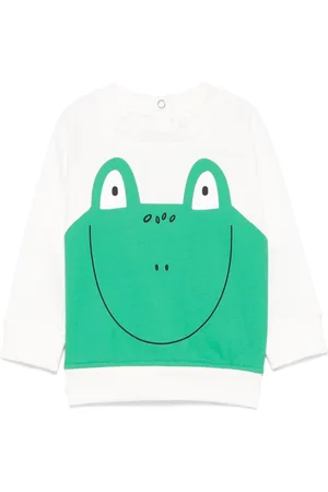 Stella McCartney Sudadera con rana estampada