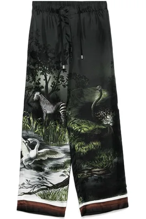 The Attico Pantalones estampados