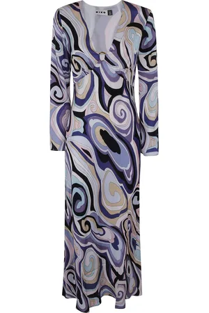 RIXO London Vestido midi Saffron