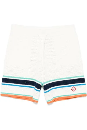 Casablanca Bermudas de tenis de ganchillo