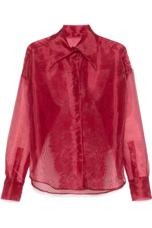 Atu Body Couture Camisa con detalle de encaje de x Rue Ra