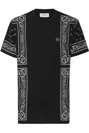 Philipp Plein Camiseta con estampado de cachemira