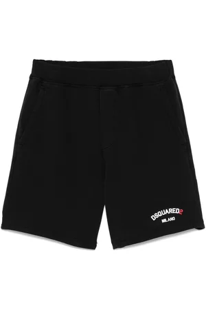 Dsquared2 Pantalones cortos de deporte con logo en relieve