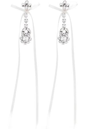 Simone Rocha Pendientes Bow Ribbon