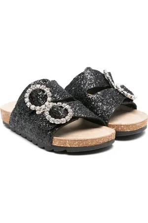 MONNALISA Sandalias con detalles de purpurina