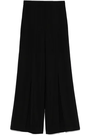 MUGLER Pantalones anchos con hebilla