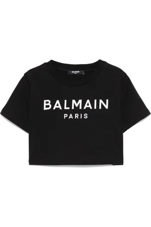 Balmain Camiseta con aplique del logo