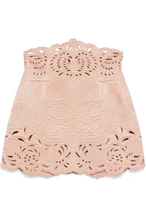 ERMANNO SCERVINO Vestido midi con bordado floral