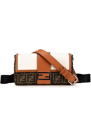 Fendi Bolso satchel Zucca convertible de lona y cuero 2010-2024