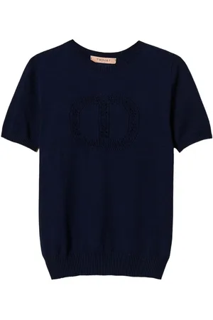 Twin-Set Top Oval T de punto