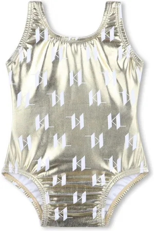 Karl Lagerfeld Bañador con monograma estampado