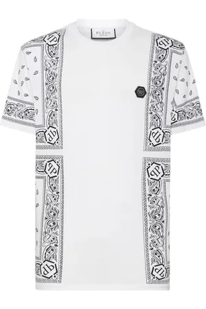 Philipp Plein Camiseta con estampado de cachemira