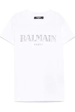 Balmain Camiseta con logo estampado