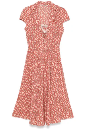 ERMANNO SCERVINO Vestido midi con estampado floral