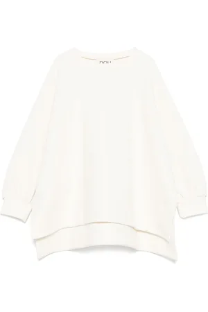 DOUUOD KIDS Sudadera con parche del logo