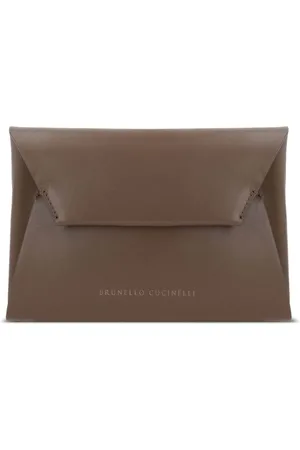 Brunello Cucinelli Bolso de mano Duo de cuero