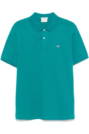 GANT Polo con motivo de escudo y manga corta