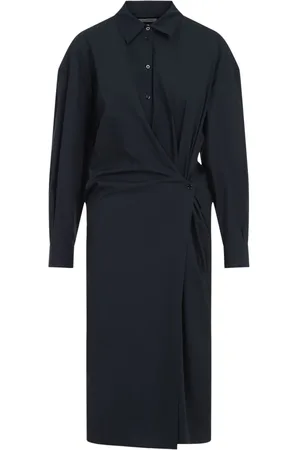 LEMAIRE Vestido midi drapeado