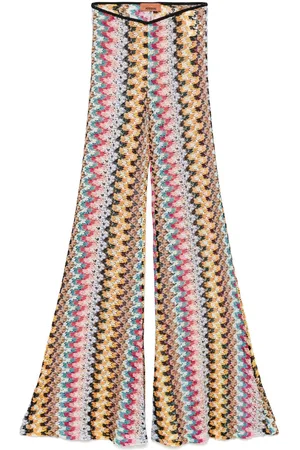 Missoni Pareo con ondas de ganchillo