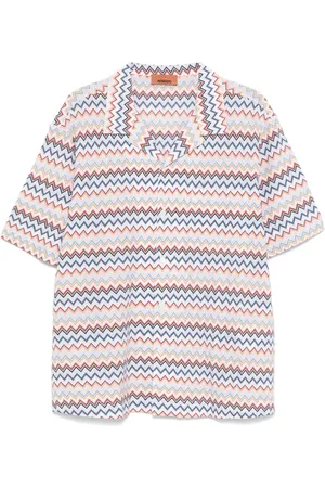 Missoni Camisa con diseño en zigzag