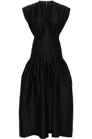 Fabiana Filippi Vestido largo plisado